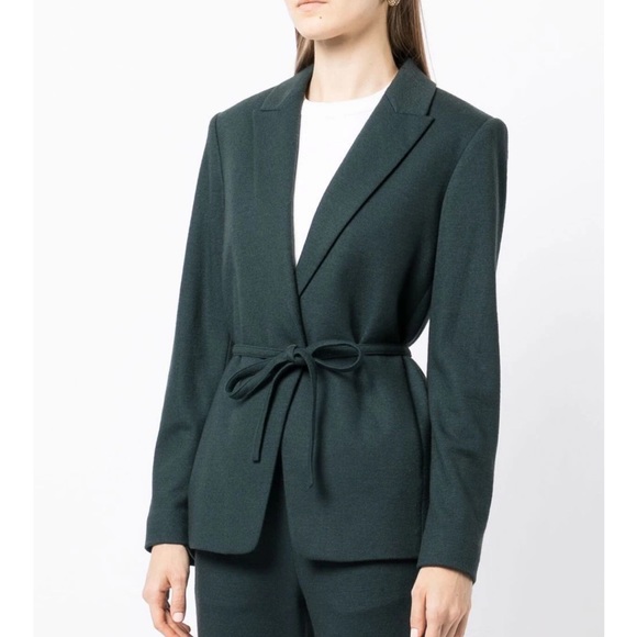 NWT Vince Belted Blazer in Colour Azure Onyx size 10 - Picture 1 of 13